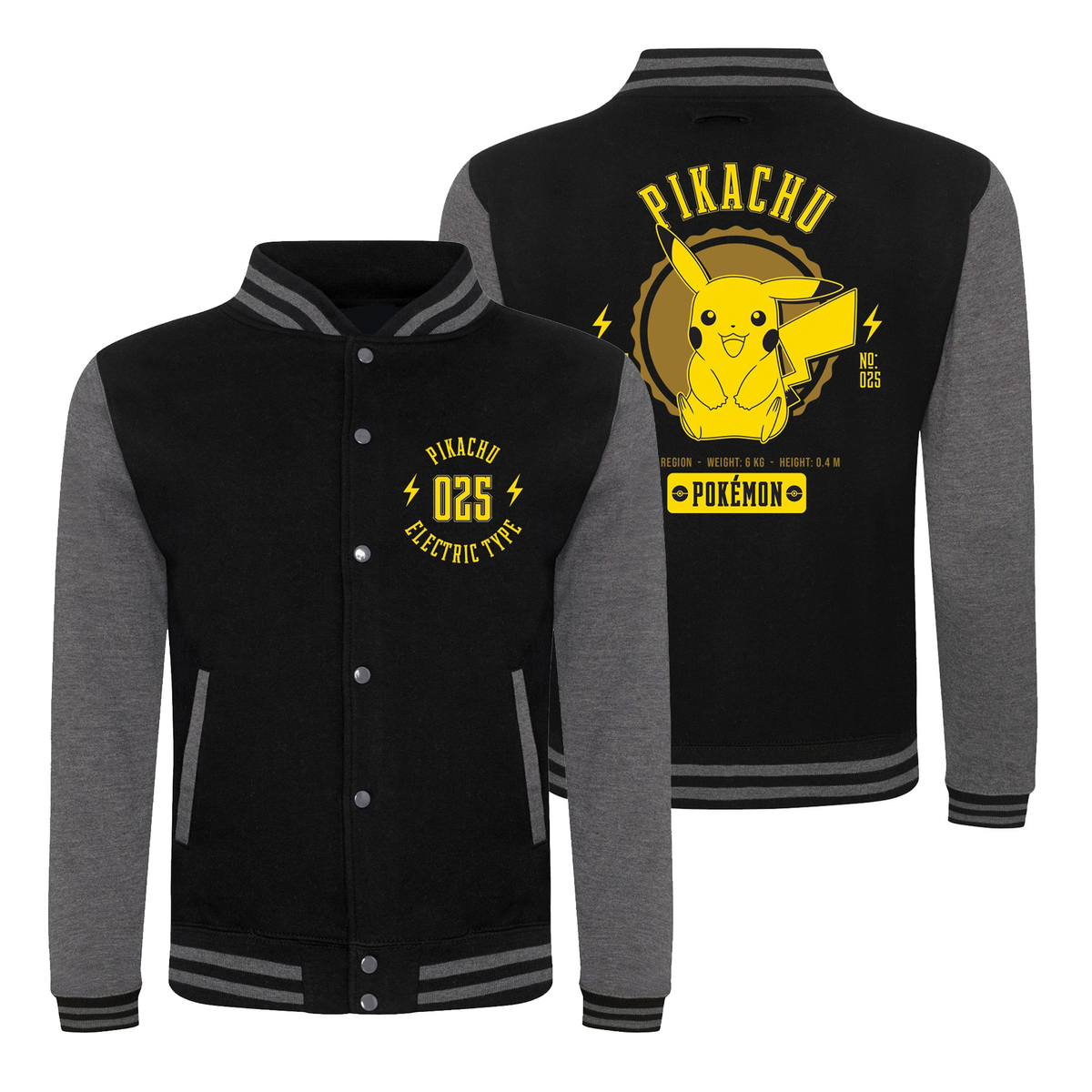 Pokémon - Pikachu - college jacket