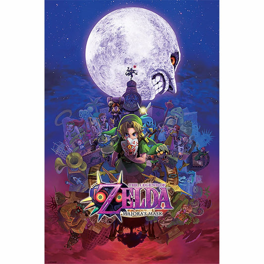 The Legend of Zelda - Majora's Mask - Poster