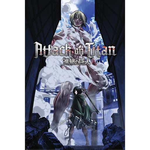Attack on Titan - Female Titan Approaches - Poster | yvolve Shop