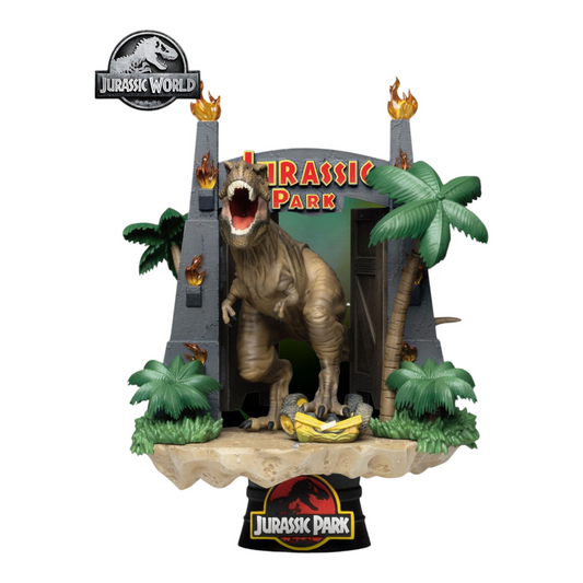 Jurassic Park - Park Gate - Diorama