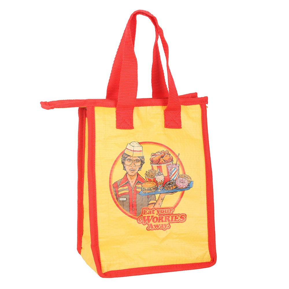 Steven Rhodes - Eat Your Worries - Lunch Bag