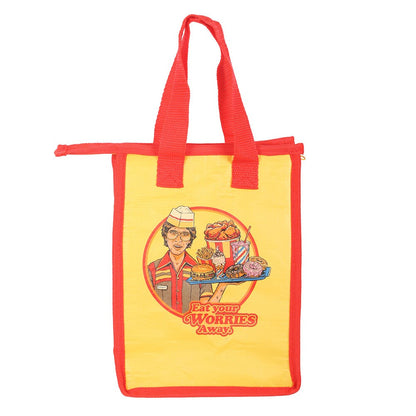 Steven Rhodes - Eat Your Worries - Lunch Bag