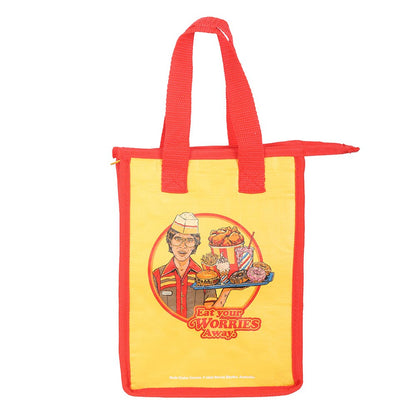 Steven Rhodes - Eat Your Worries - Lunch Bag