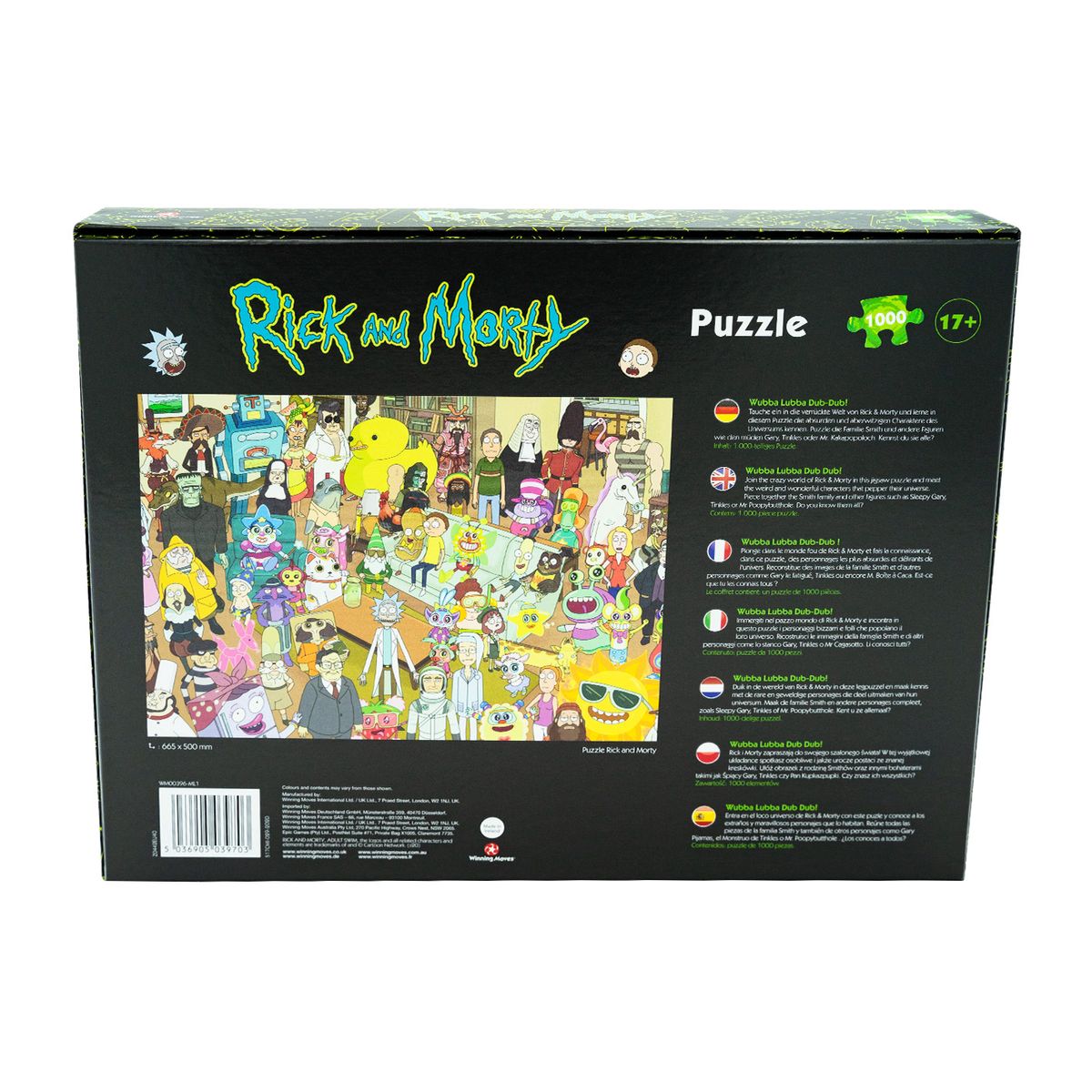 Rick and Morty - Total Rickall - Puzzle