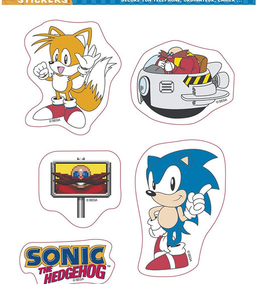 Sonic - Retro - Sticker | yvolve Shop