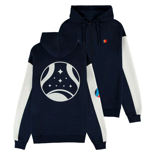 Starfield - Monochrome Emblem - Zip-Hoodie