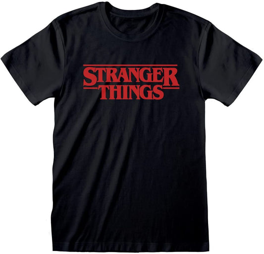 Stranger Things - Logo Black - T-Shirt