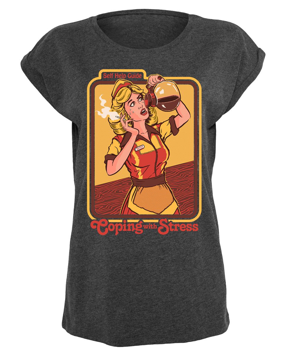 Steven Rhodes - Coping with Stress - Girlshirt