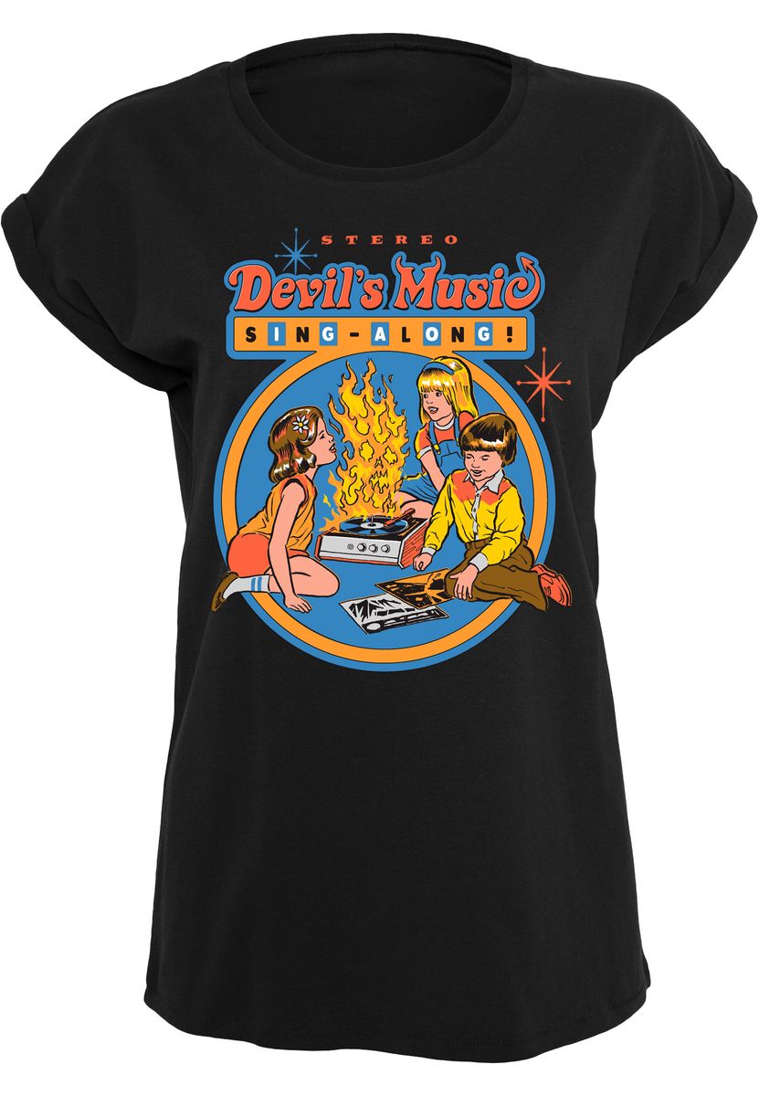 Steven Rhodes - Devil's Music Sing-Along - Girlshirt