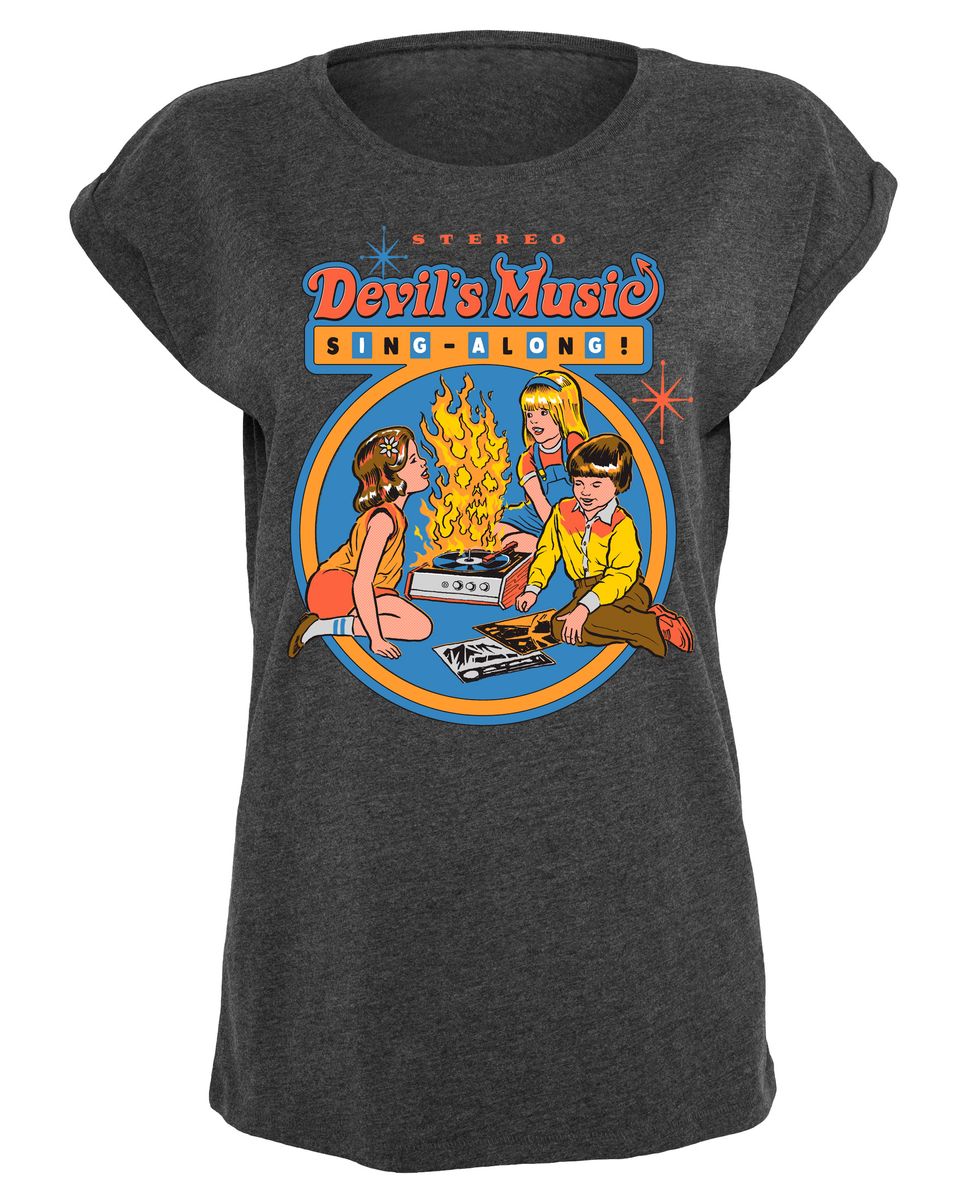 Steven Rhodes - Devil's Music Sing-Along - Girlshirt