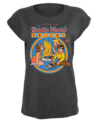 Steven Rhodes - Devil's Music Sing-Along - Girlshirt