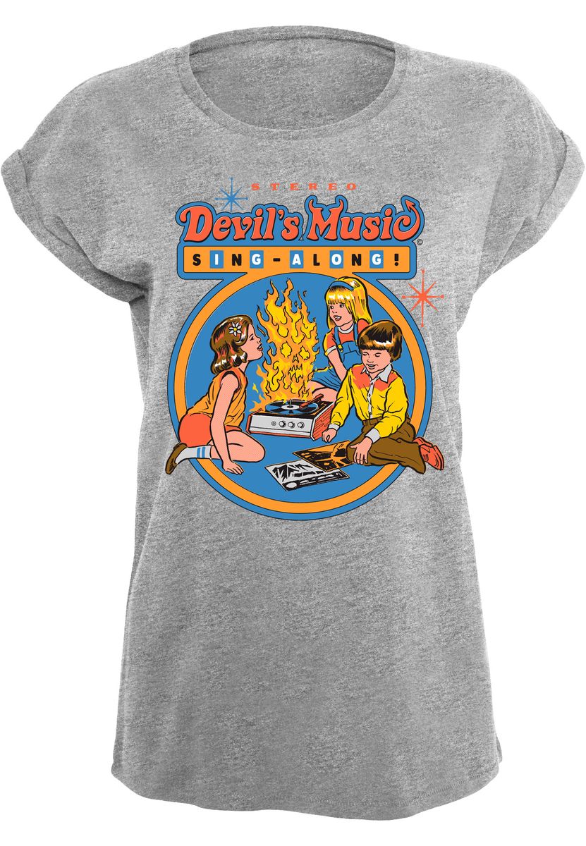 Steven Rhodes - Devil's Music Sing-Along - Girlshirt