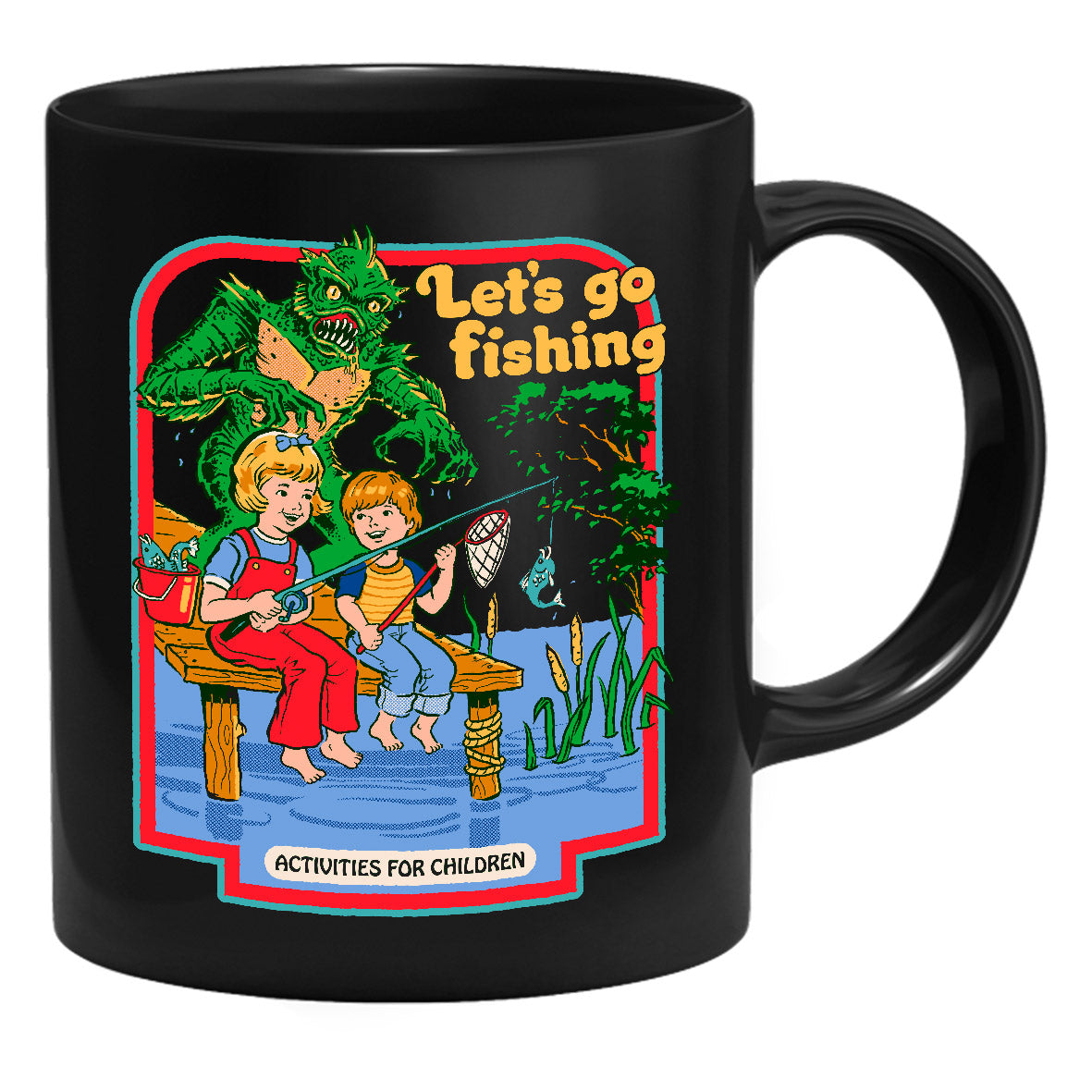 Steven Rhodes - Let's Go Fishing - Tasse