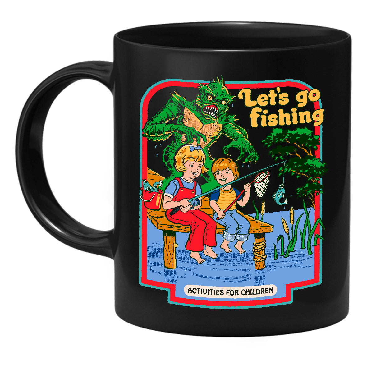 Steven Rhodes - Let's Go Fishing - Tasse