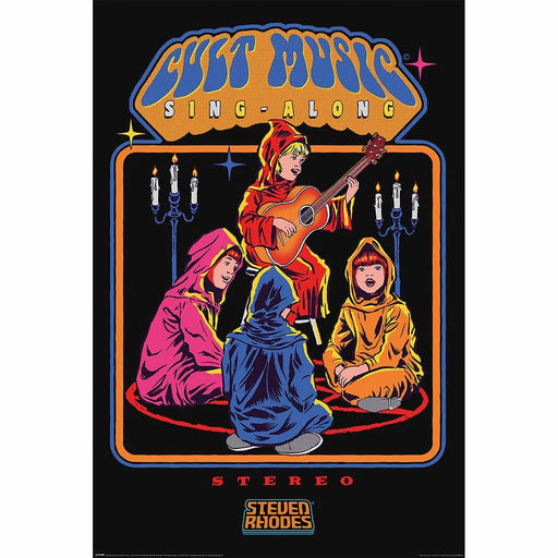 Steven Rhodes - Cult Music Sing-Along - Poster | yvolve Shop