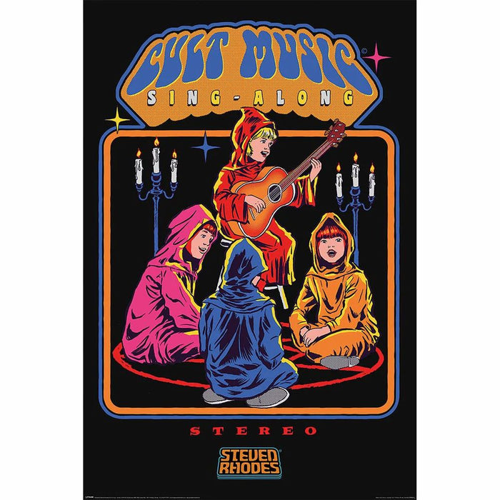 Steven Rhodes - Cult Music Sing-Along - Poster | yvolve Shop