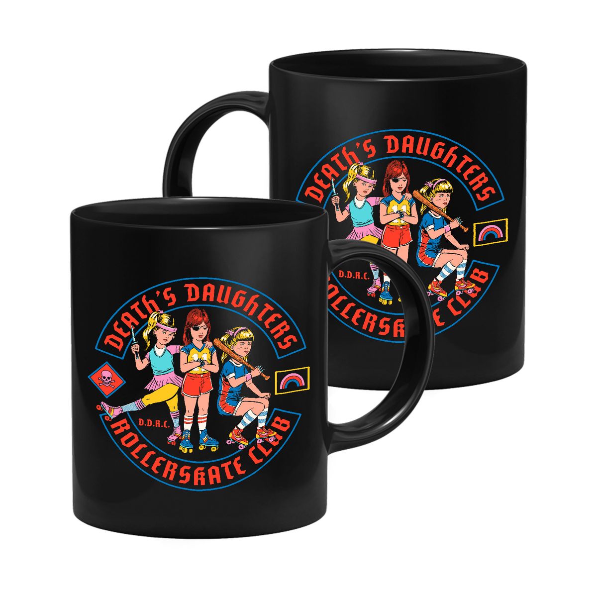 Steven Rhodes - Death' Daughters Rollerskate Club - Tasse