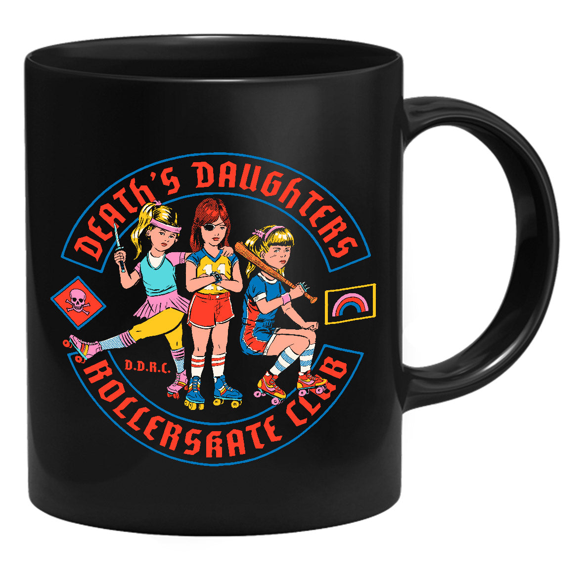 Steven Rhodes - Death' Daughters Rollerskate Club - Tasse