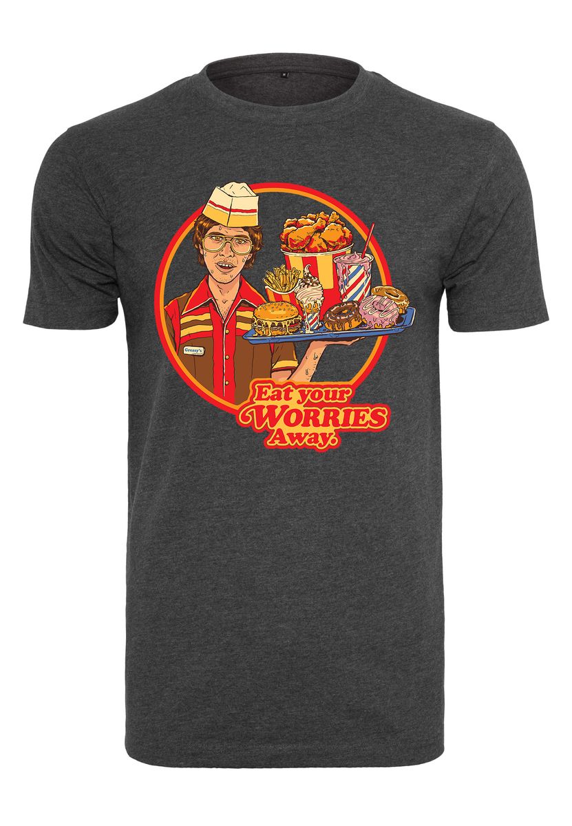 Steven Rhodes - Eat Your Worries - T-Shirt