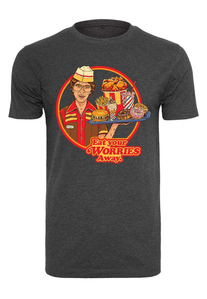 Steven Rhodes - Eat Your Worries - T-Shirt