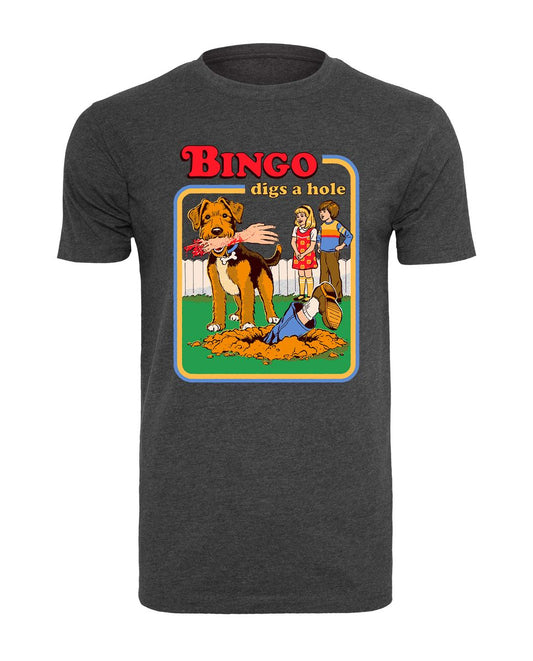 Steven Rhodes - Bingo Digs A Hole - T-Shirt