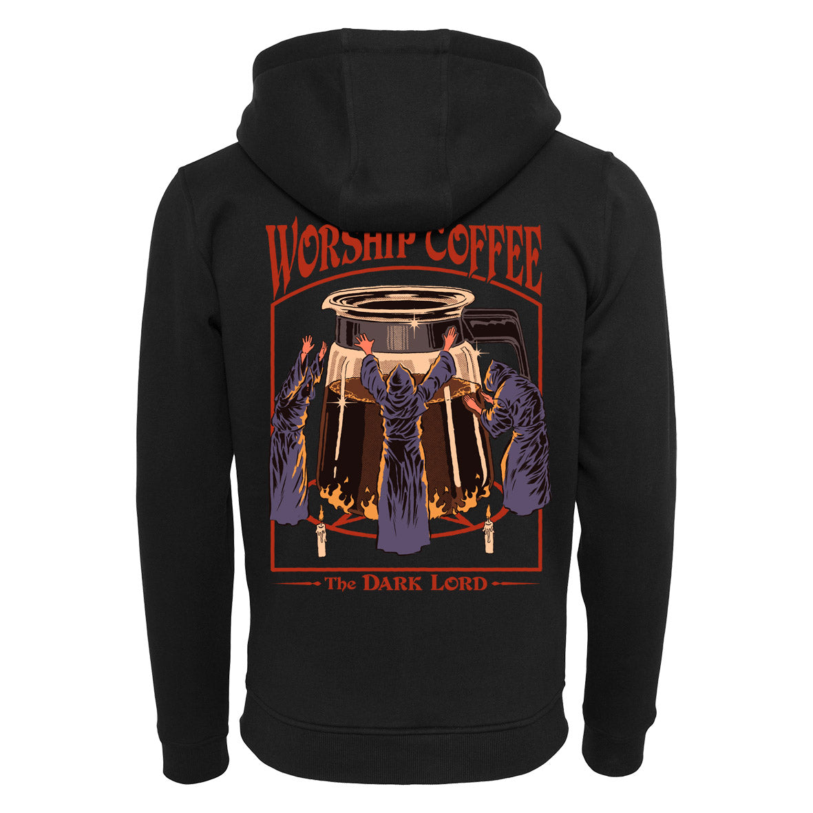 Steven Rhodes - Worship Coffee - zip hoodie
