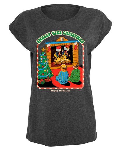 Steven Rhodes - Smells Like Christmas - Girlshirt