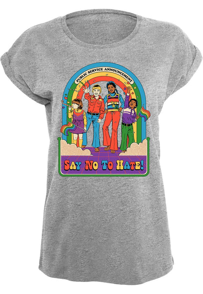 Steven Rhodes - Say No To Hate - Girlshirt