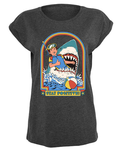 Steven Rhodes - Stay Positive - Girlshirt