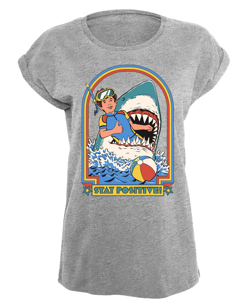 Steven Rhodes - Stay Positive - Girlshirt