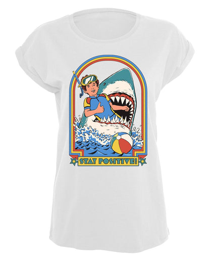 Steven Rhodes - Stay Positive - Girlshirt