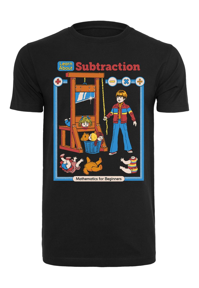 Steven Rhodes - Learn About Subtraction - T-Shirt