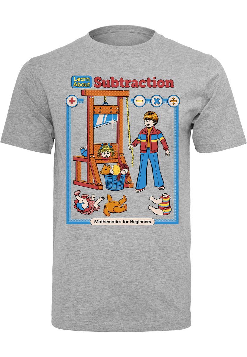 Steven Rhodes - Learn About Subtraction - T-Shirt