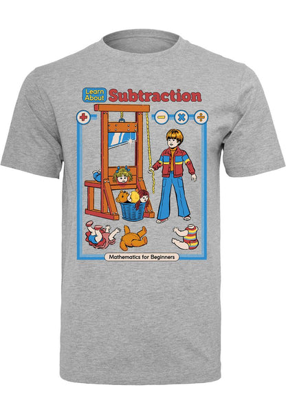 Steven Rhodes - Learn About Subtraction - T-Shirt
