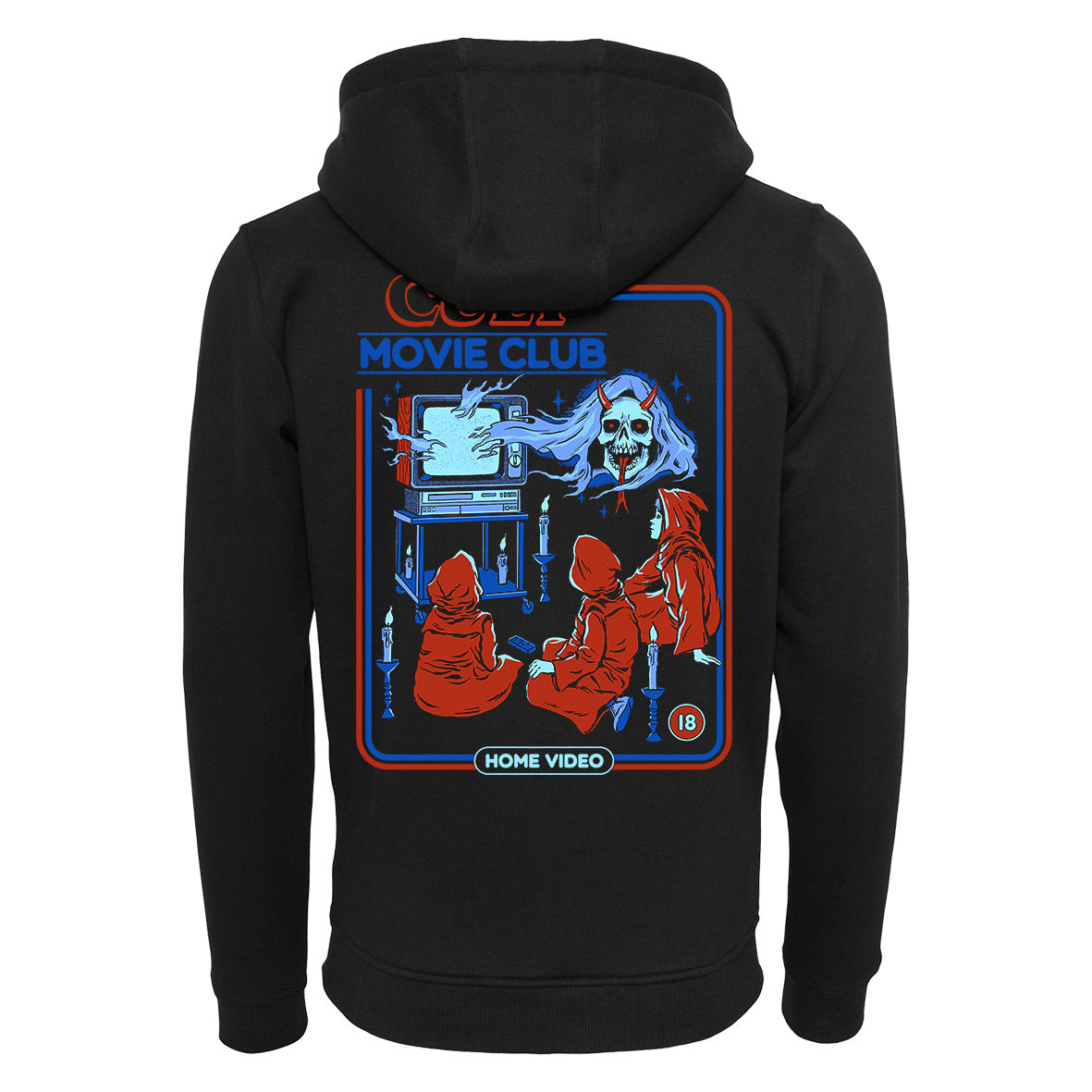 Steven Rhodes - Cult Movie Club - zip hoodie