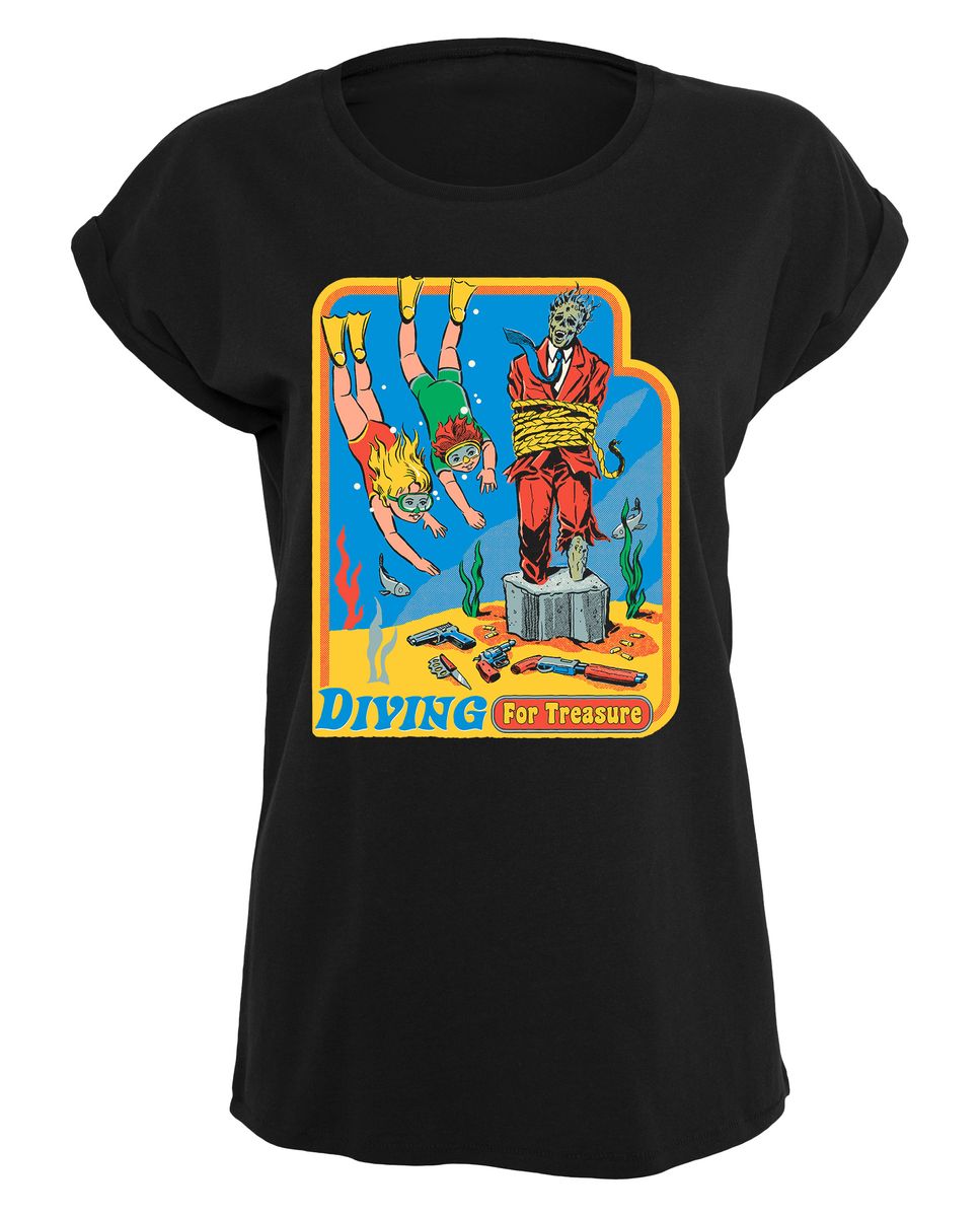 Steven Rhodes - Diving for Treasure - Girlshirt