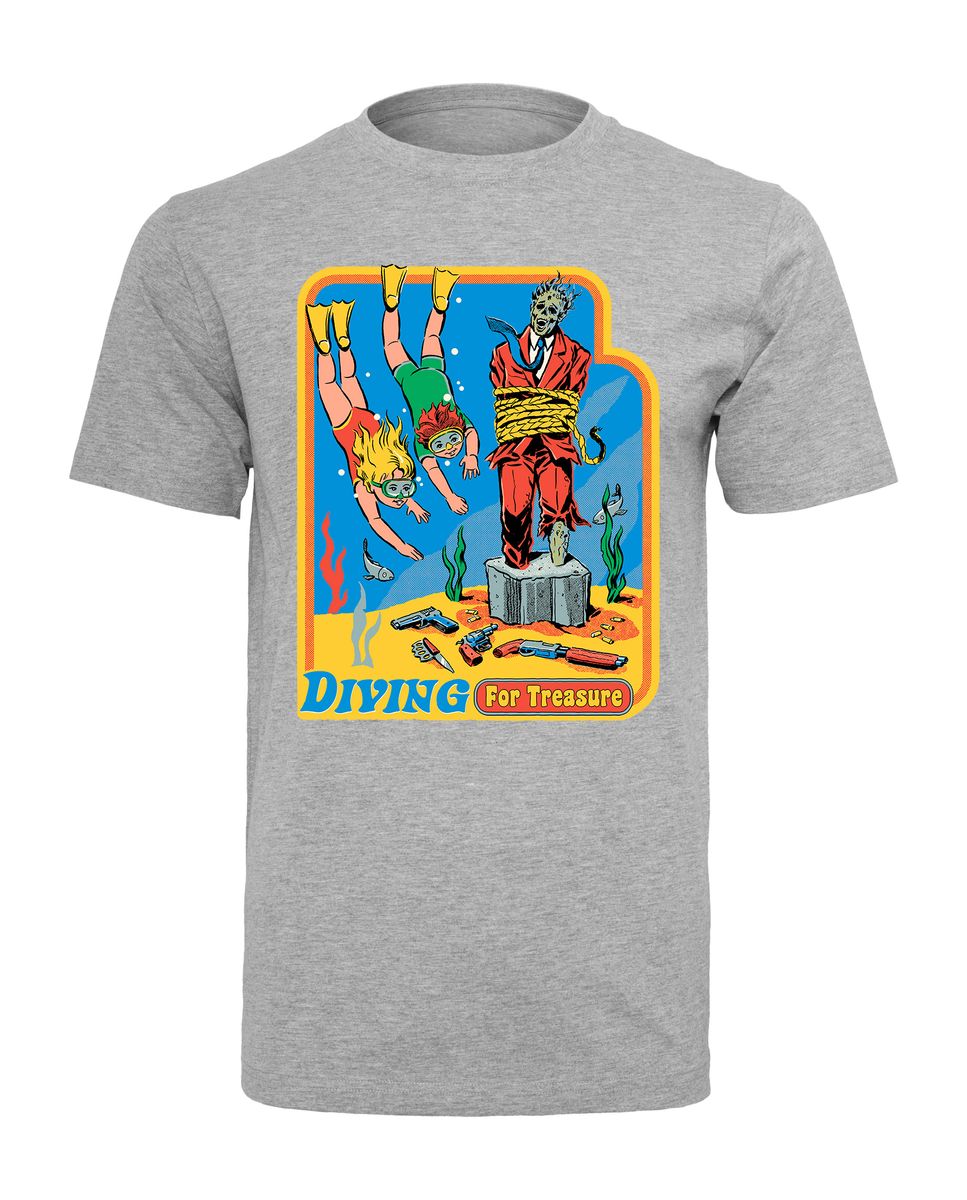 Steven Rhodes - Diving for Treasure - T-Shirt
