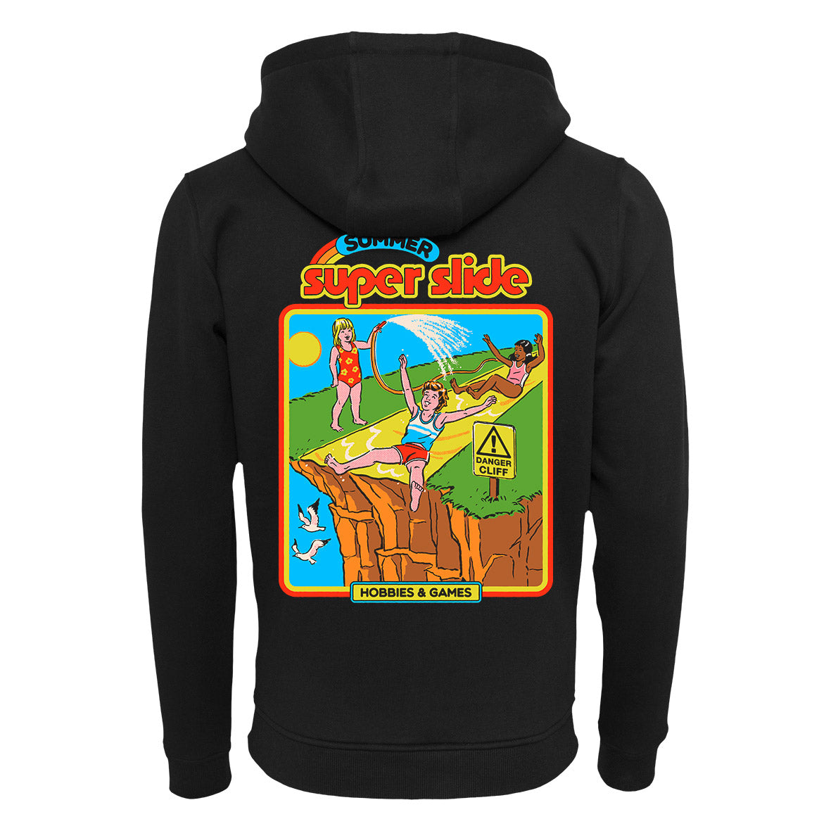 Steven Rhodes - Summer-Super-Slide - Zip-Hoodie