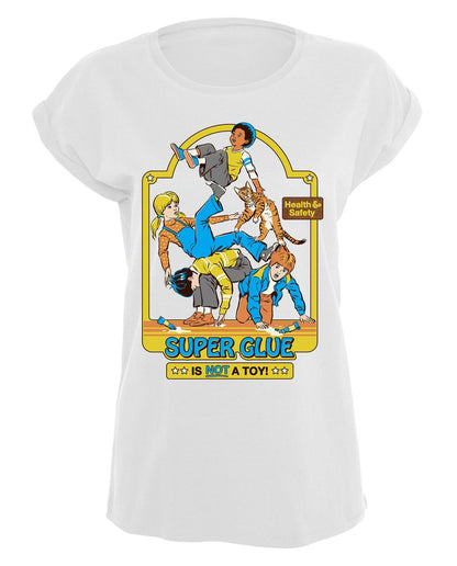 Steven Rhodes - Super Glue is not a toy - Girlshirt