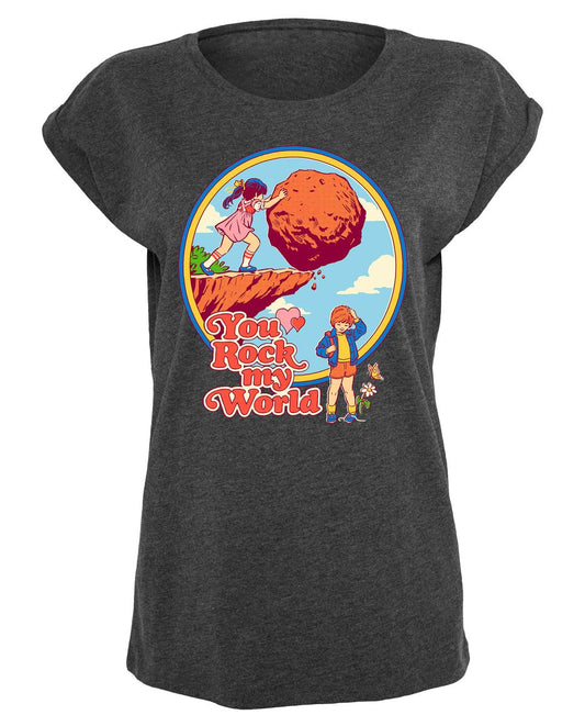 Steven Rhodes - You rock my world - Girlshirt