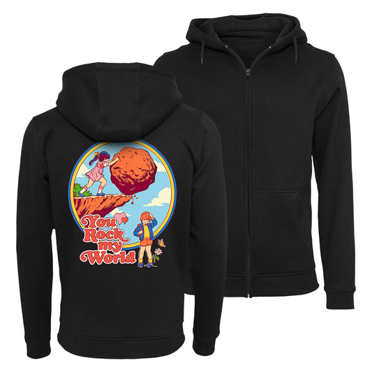 Steven Rhodes - You rock my world - zip hoodie