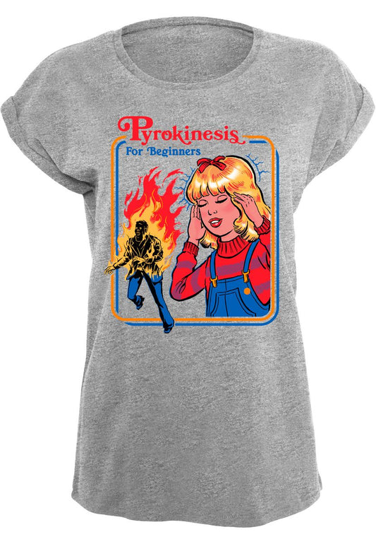 Steven Rhodes - Pyrokinesis For Beginners - Girlshirt