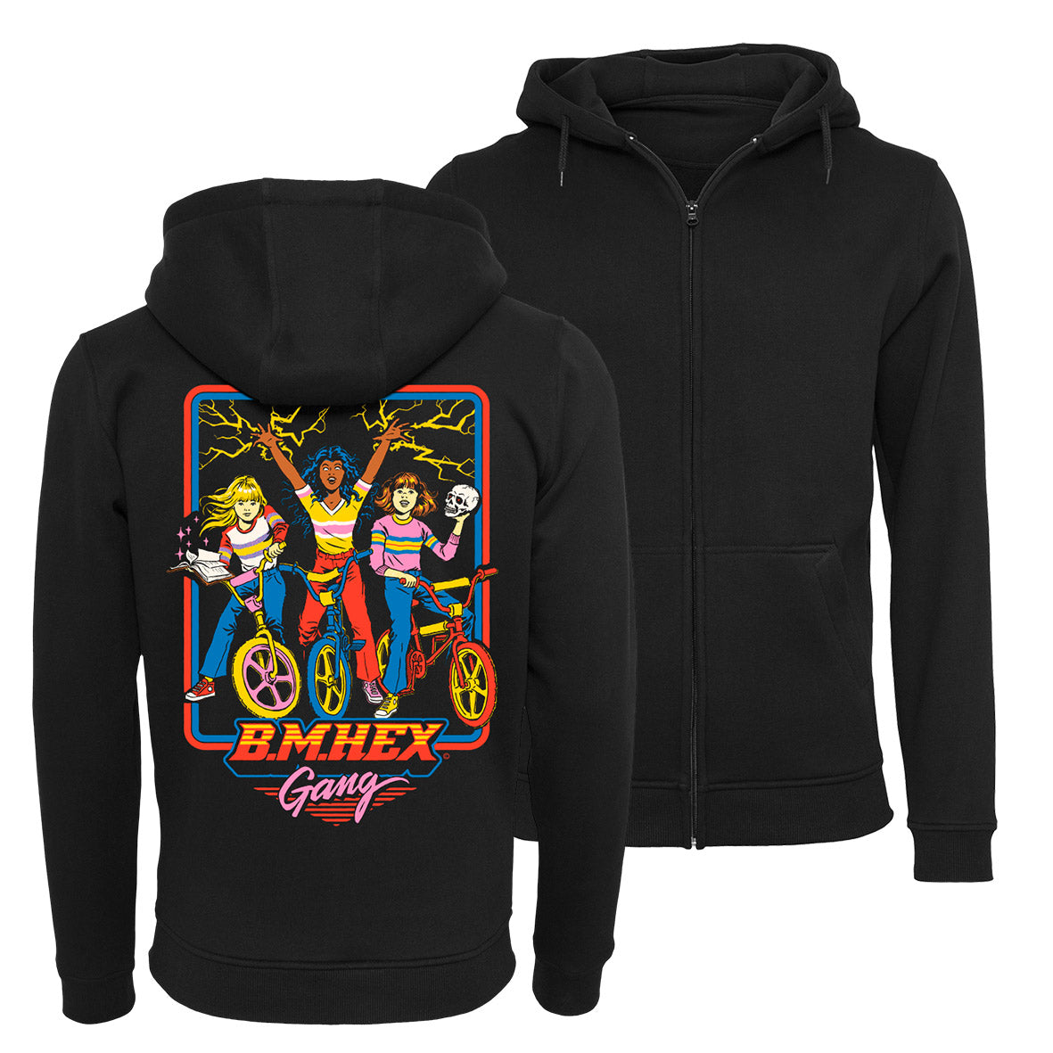Steven Rhodes - BMHex Gang - Zip Hoodie