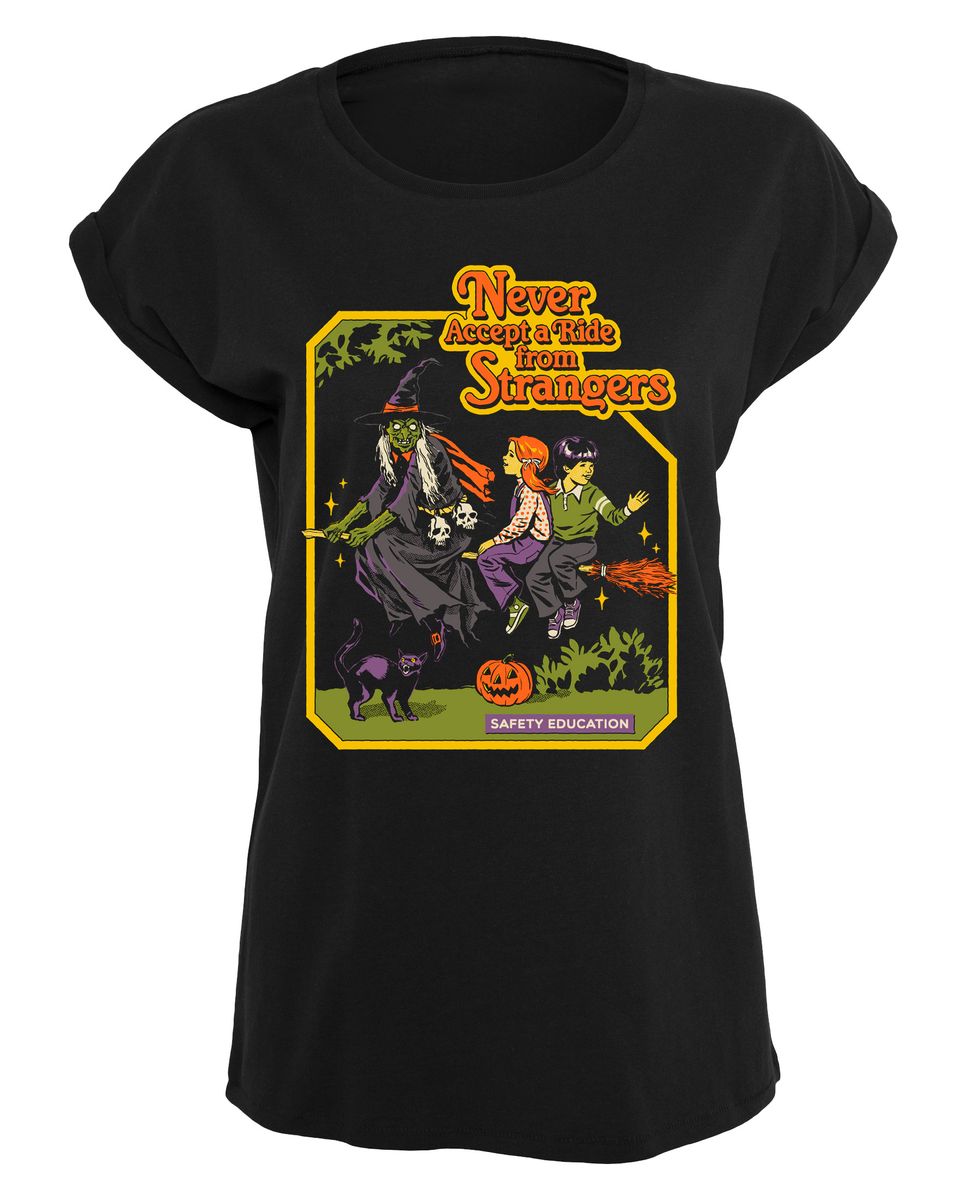 Steven Rhodes - Never Accept a Ride - Girlshirt