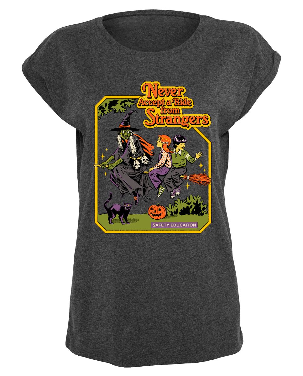 Steven Rhodes - Never Accept a Ride - Girlshirt