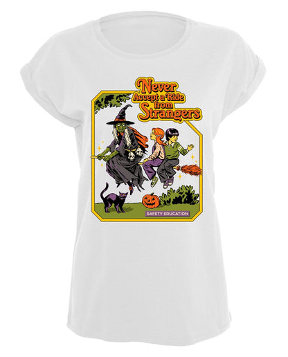 Steven Rhodes - Never Accept a Ride - Girlshirt