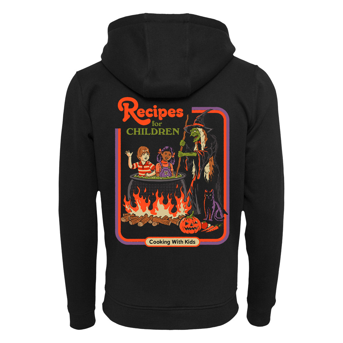 Steven Rhodes - Recipes for Children - Zip Hoodie