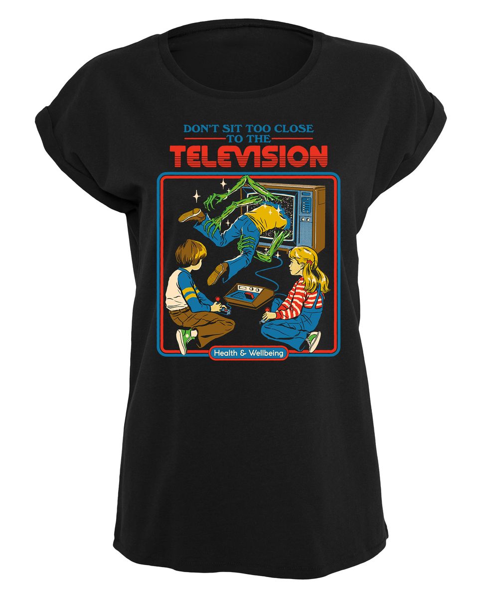 Steven Rhodes - Don't sit too close - Girlshirt