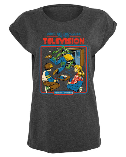 Steven Rhodes - Don't sit too close - Girlshirt