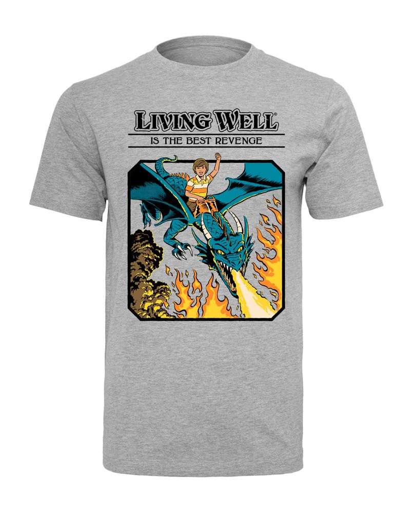 Steven Rhodes - Living Well - T-Shirt | yvolve Shop